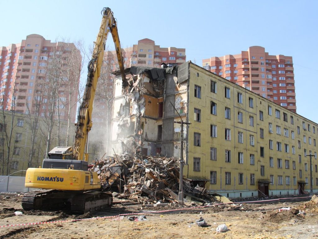 За три месяца снесено старых домов больше, чем за весь прошлый год